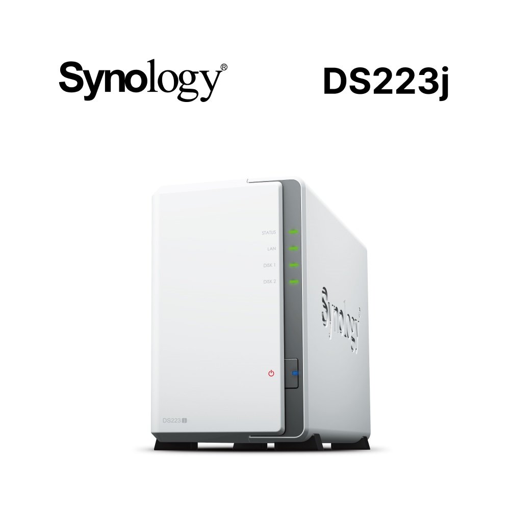 【hd數位3c】Synology DS223J 【2Bay】Realtek RTD1619B 四核心/1G DDR4/G-LAN*1/U3*2【下標前請先詢問 有無庫存】
