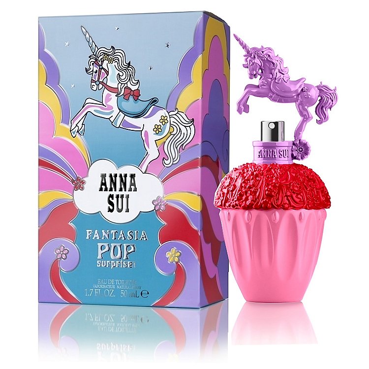 Anna Sui Fantasia Pop Surprise Eau de Toilete Spray 童話彩虹獨角獸淡香水 50ml 紅紫色