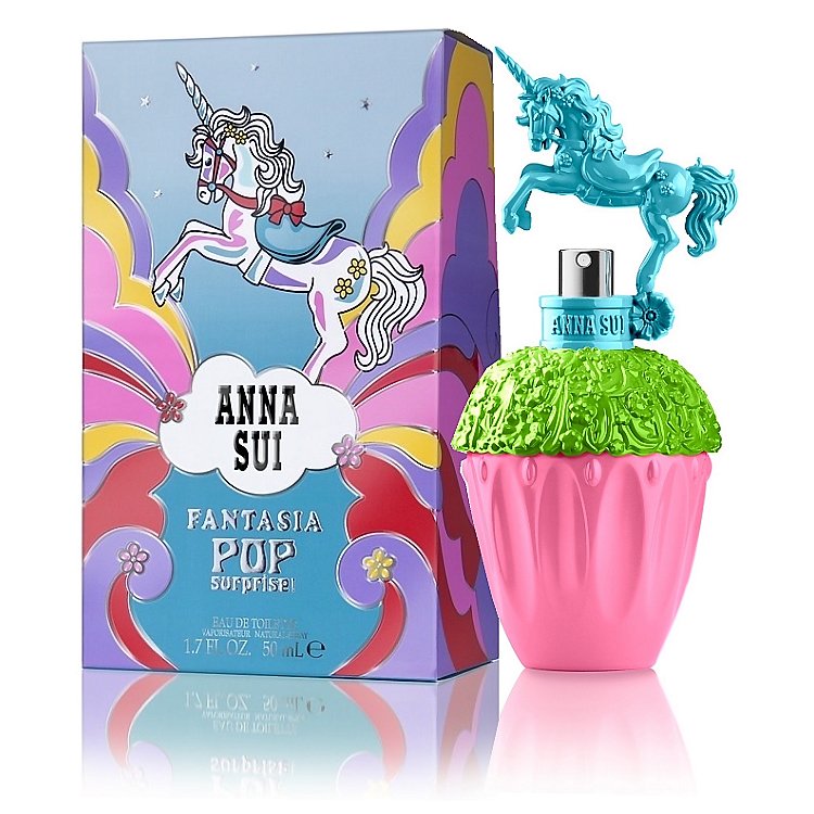 Anna Sui Fantasia Pop Surprise Eau de Toilete Spray 童話彩虹獨角獸淡香水 50ml 藍綠