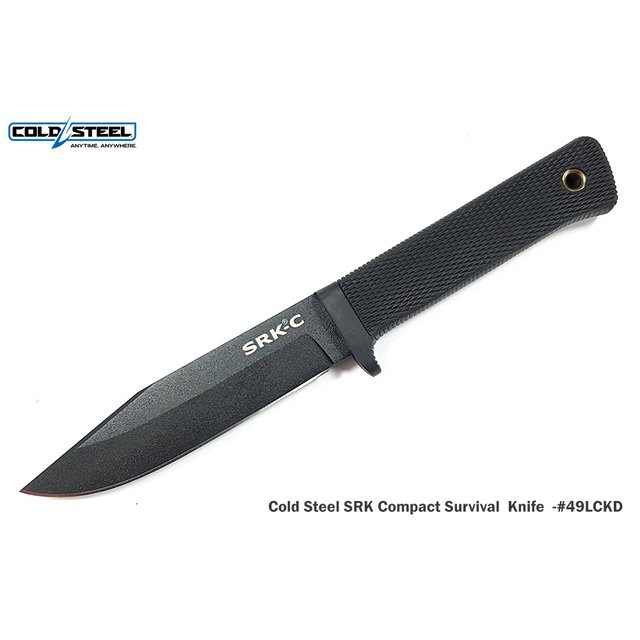 Cold Steel SRK Compact 求生刀 -SK-5碳鋼 -CS 49LCKD