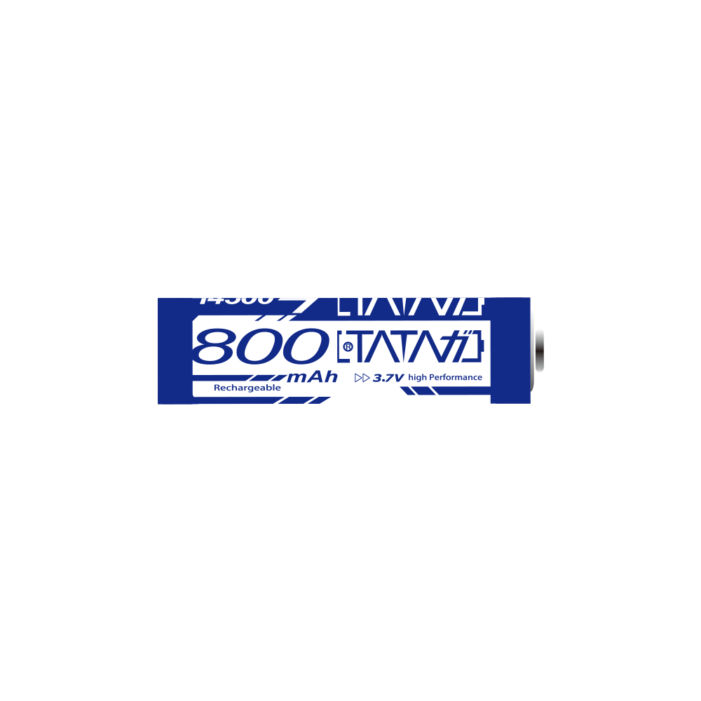 【塔塔加】 BRA-800 塔塔加14500鋰電池(800mA)