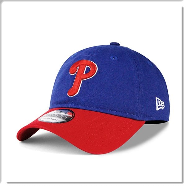 【ANGEL NEW ERA】NEW ERA MLB 費城 費城人 寶藍 雙色 老帽 軟版 9TWENTY 潮流