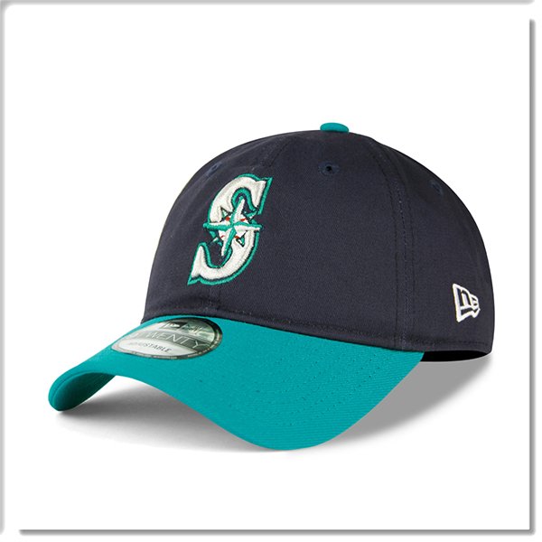 【ANGEL NEW ERA】NEW ERA MLB 西雅圖 水手 丈青 雙色 老帽 軟版 9TWENTY 潮流