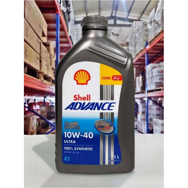 『油工廠』殼牌 Shell ADVANCE ULTRA 4T 10W-40 全合成機油 10w40 一箱