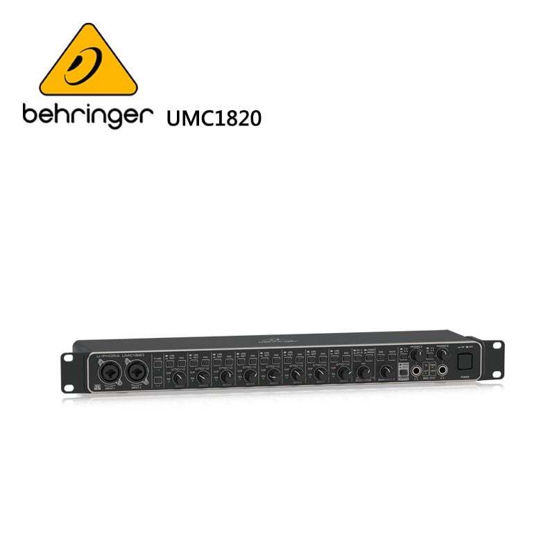 亞洲樂器 BEHRINGER UMC1820 錄音介面