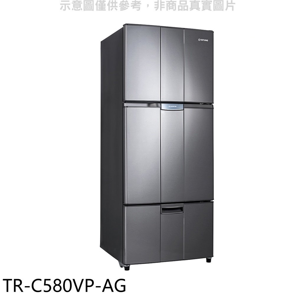 《可議價》TATUNG大同【TR-C580VP-AG】580L三門變頻冰箱