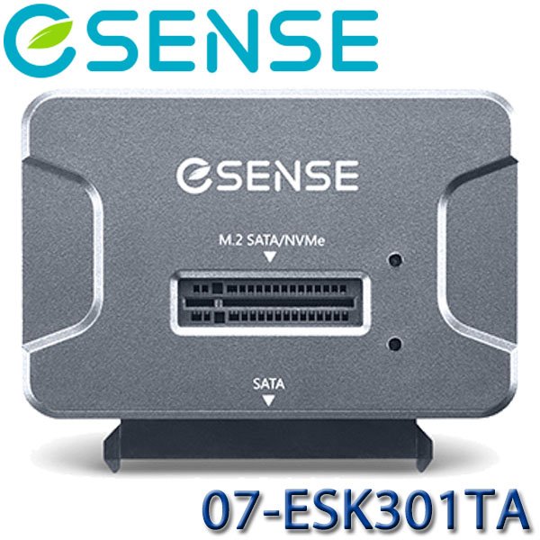 【MR3C】含稅 eSENSE 07-ESK301TA K301 USB3.2 轉 M.2 2.5吋 SATA SSD 硬碟轉接器