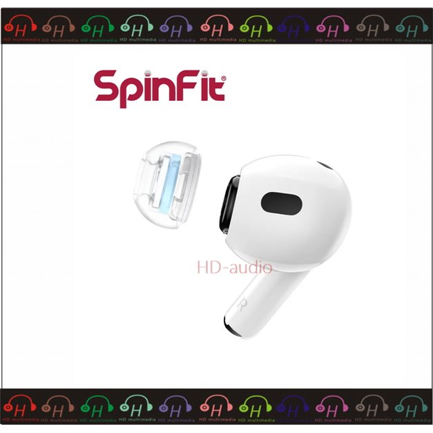 弘達影音多媒體 SpinFit SuperFine CP1025 M號 矽膠耳塞 (AirPods Pro 第1/2代專用) 專用耳塞
