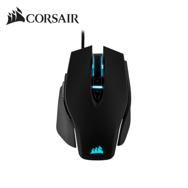 【Corsair】海盜船 Corsair M65 RGB ELITE 有線電競滑鼠 (黑)