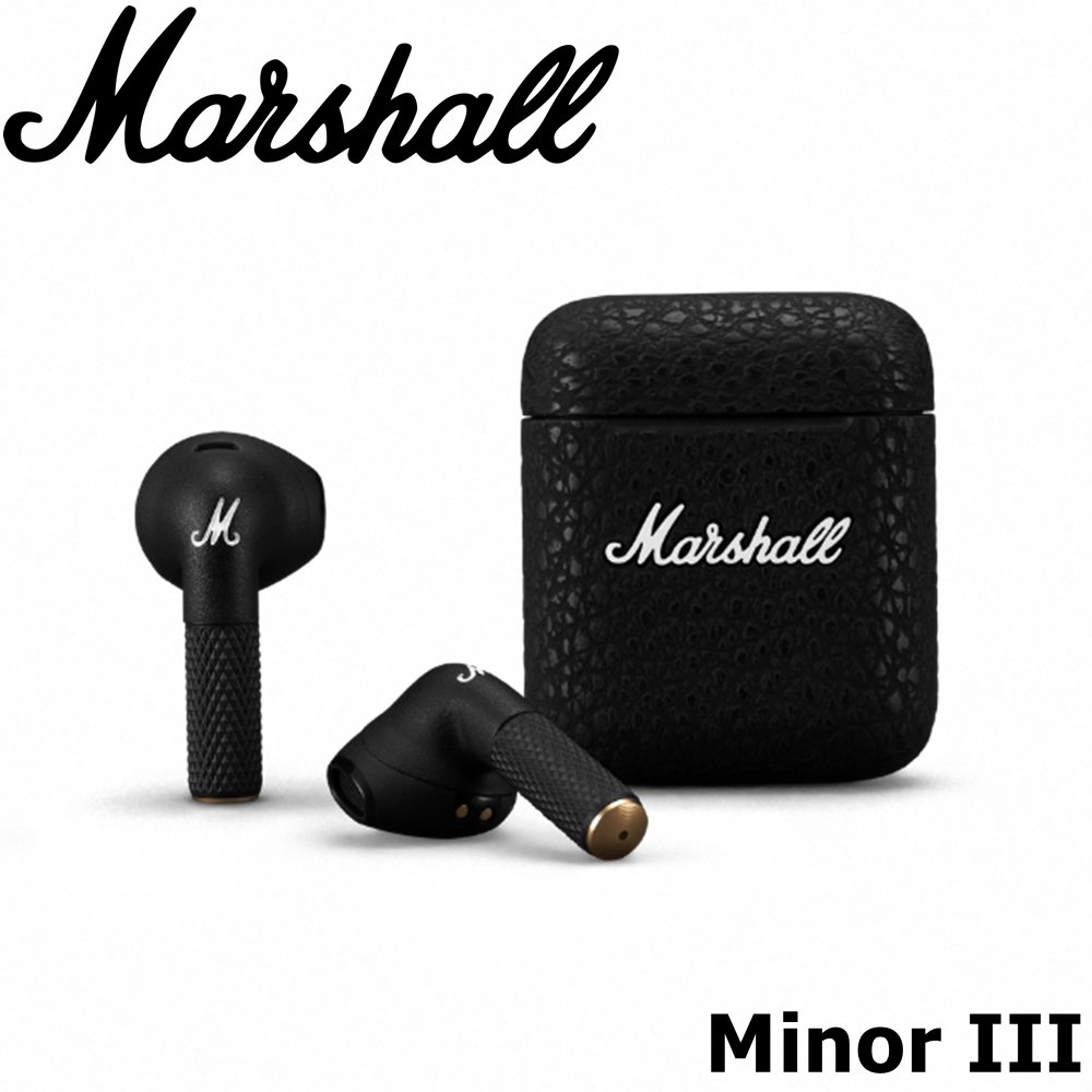 東京快遞耳機館 實體店面最安心 美國搖滾 Marshall Minor III 真無線藍牙耳機 直覺操作 好音質 IPX4防水