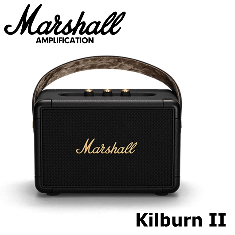 東京快遞耳機館 美式搖滾 Marshall Kilburn II Bluetooth 多向性音效 多種音源輸入 便攜式藍牙喇叭