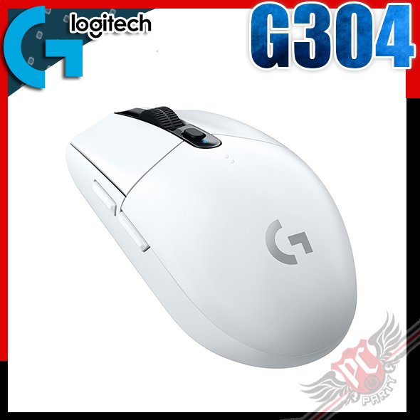 [ PCPARTY ] 羅技 Logitech G304 無線電競滑鼠 白色 910-005294