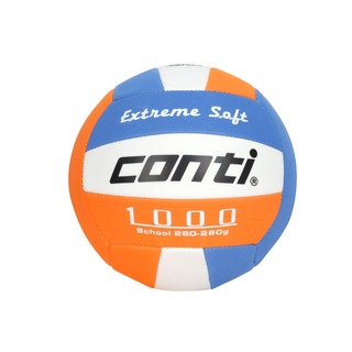 CONTI 5號安全軟式排球(5號球 運動 訓練≡排汗專家≡「V1000-5-WBO」≡排汗專家≡