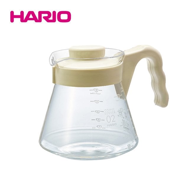 《HARIO》V60好握02奶茶色咖啡壺 700ml VCS-02-IV-TW