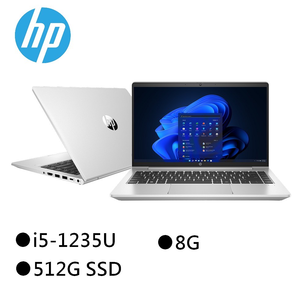 HP ProBook 440 G9 (8T548PA) 14吋商務筆電 i5-1235U/8G/512GSSD/W11P/3年保
