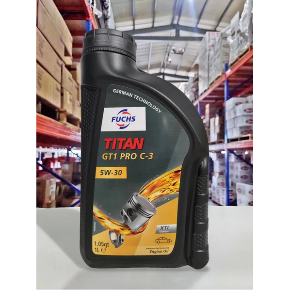 『油工廠』FUCHS TITAN GT1 C3 PRO 5W30 XTL 超強合成 超長效 福斯 整箱12罐