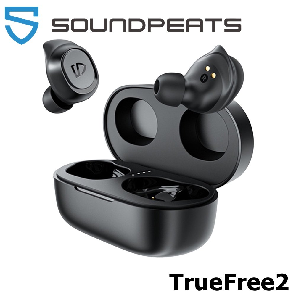 東京快遞耳機館 Soundpeats TrueFree2 真無線藍芽耳機 極致防水 x 絕佳穩固 IPX7防水