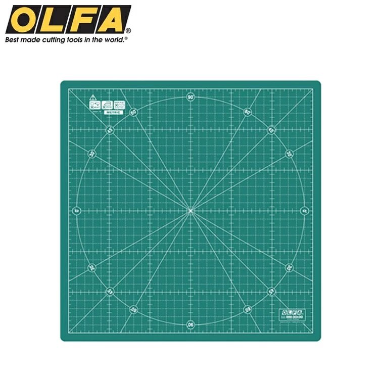 7折特價 日本文具大賞 OLFA 可旋轉式裁布墊 195B(RM-30X30)旋轉台切割墊