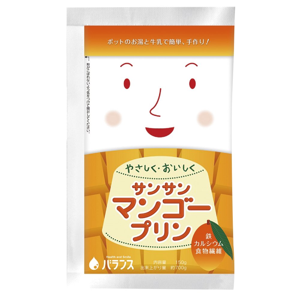 補充熱量 補充營養 日本 BALANCE 沛能思 高能手工布丁粉 太陽芒果口味150g