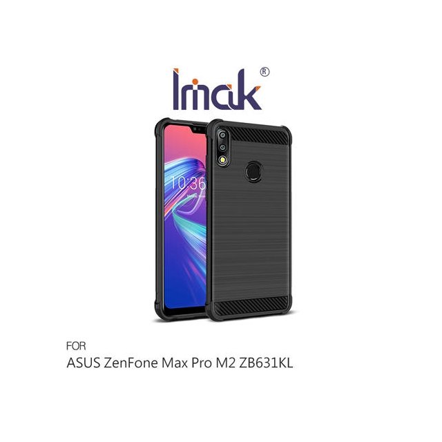 Imak ASUS ZenFone Max Pro M2 ZB631KL ThinQ Vega 碳纖維紋套 TPU套 【出清】