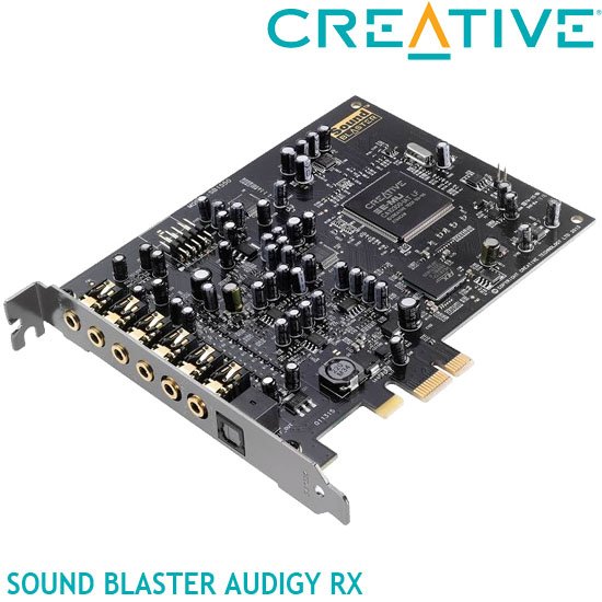 【MR3C】含稅 CREATIVE 創新未來 Sound Blaster Audigy RX PCI-E音效卡