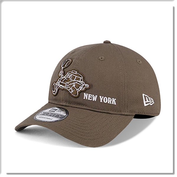 【ANGEL NEW ERA】NEW ERA MLB 紐約 大都會 軍綠色 軟板 9FORTY 老帽 趣味 圖案