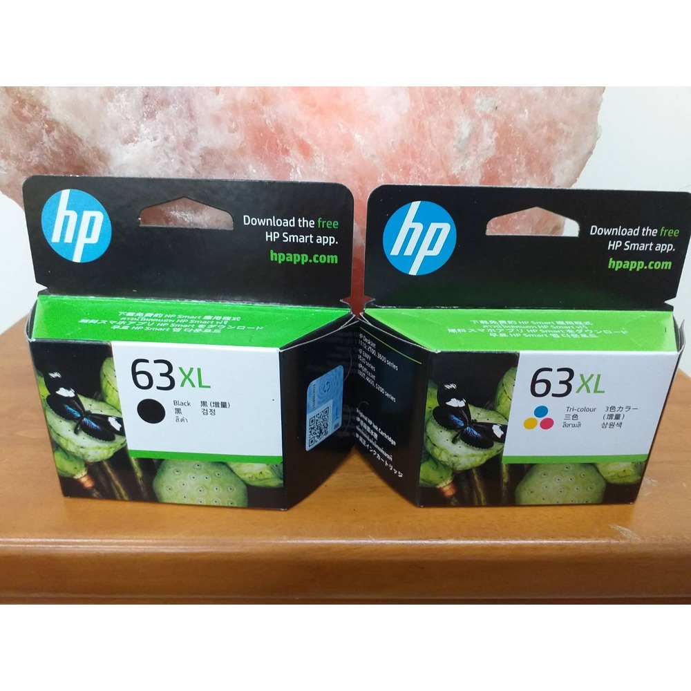 HP 1黑1彩組合包 高容量 NO.63XL/F6U64AA/F6U63AA 適用 HP DeskJet 1110/2130/OJ 3830/Envy 4520