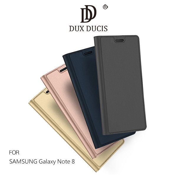 DUX DUCIS SAMSUNG Note 8 SKIN Pro 皮套 插卡 可立 支架 保護套【出清】