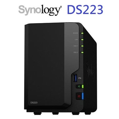 【1768購物網】Synology DS223 網路儲存伺服器 (捷元 J0056142) NAS