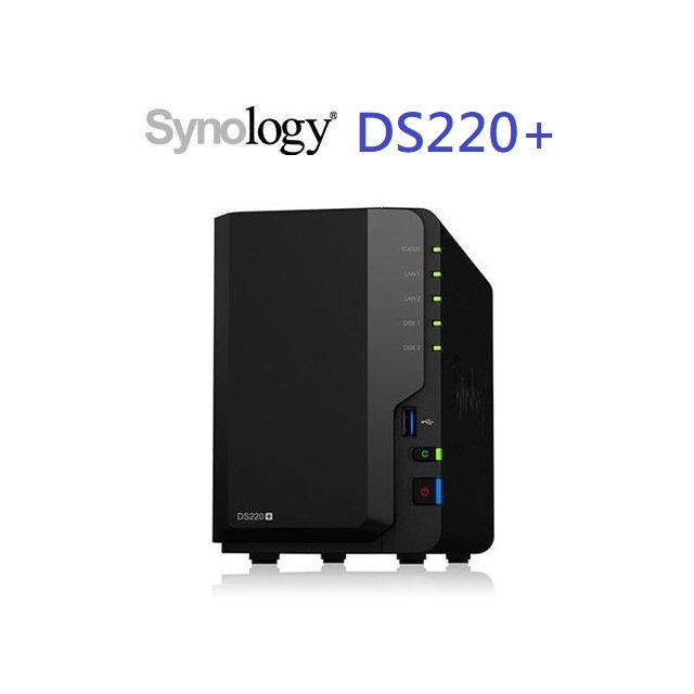 【1768購物網】Synology DS220+ 網路儲存伺服器 (捷元 J0036192) NAS