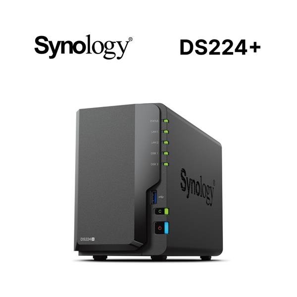 【1768購物網】Synology DS224+ 網路儲存伺服器 (捷元 J0059843) NAS