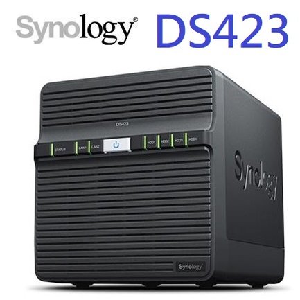 【1768購物網】Synology DS423 網路儲存伺服器 (捷元 J0057493) NAS