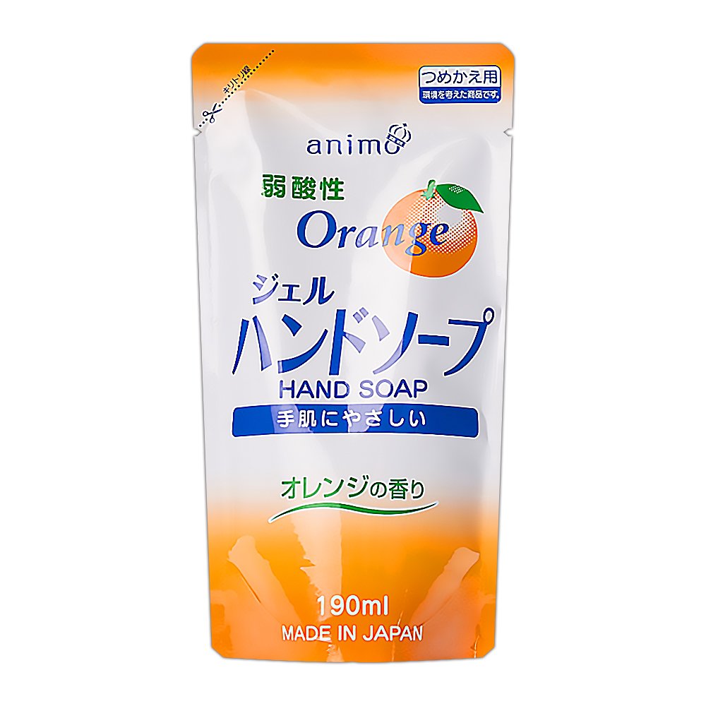 日本Rocket橘子洗手乳補充包190ml