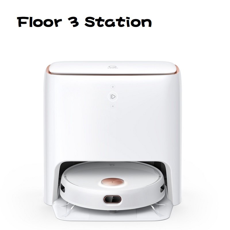 米特3C數位–ECOVACS 科沃斯 Floor 3 Station 自動洗烘掃拖機器人