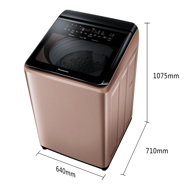 《Panasonic 國際》15公斤(kg) 智能聯網變頻直立式溫水洗衣機 NA-V150NM(含基本安裝)