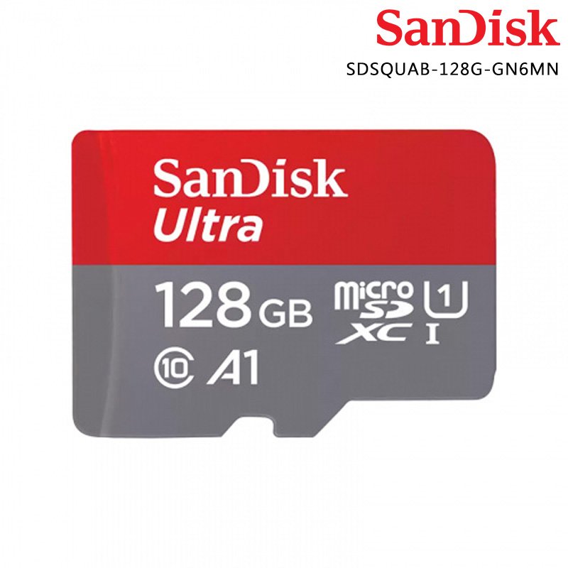 SANDISK Ultra microSDXC UHS-I A1 128GB 記憶卡 SDSQUAB-128G-GN6MN /紐頓e世界