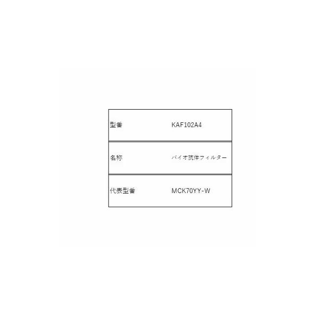 3東京直購] DAIKIN KAF102A4 生物抗箘濾網適MCK70_ TCK70_ ACK70_機型