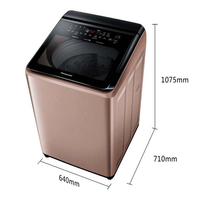 《Panasonic 國際》17公斤 智能聯網變頻直立式溫水洗衣機 NA-V170NM(含基本安裝)