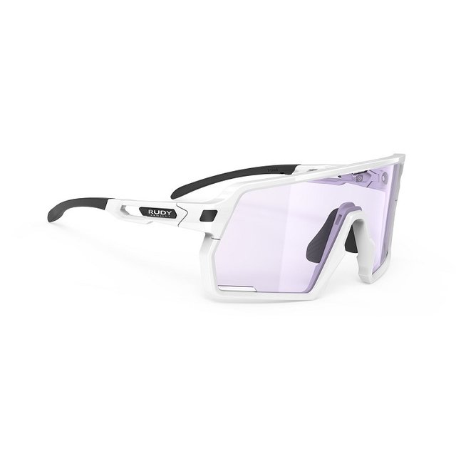 『凹凸眼鏡』義大利 Rudy Project KELION系列WHITE GLOSS/ 2 LASER PURPLE紫變色鏡片運動鏡~六期零利率