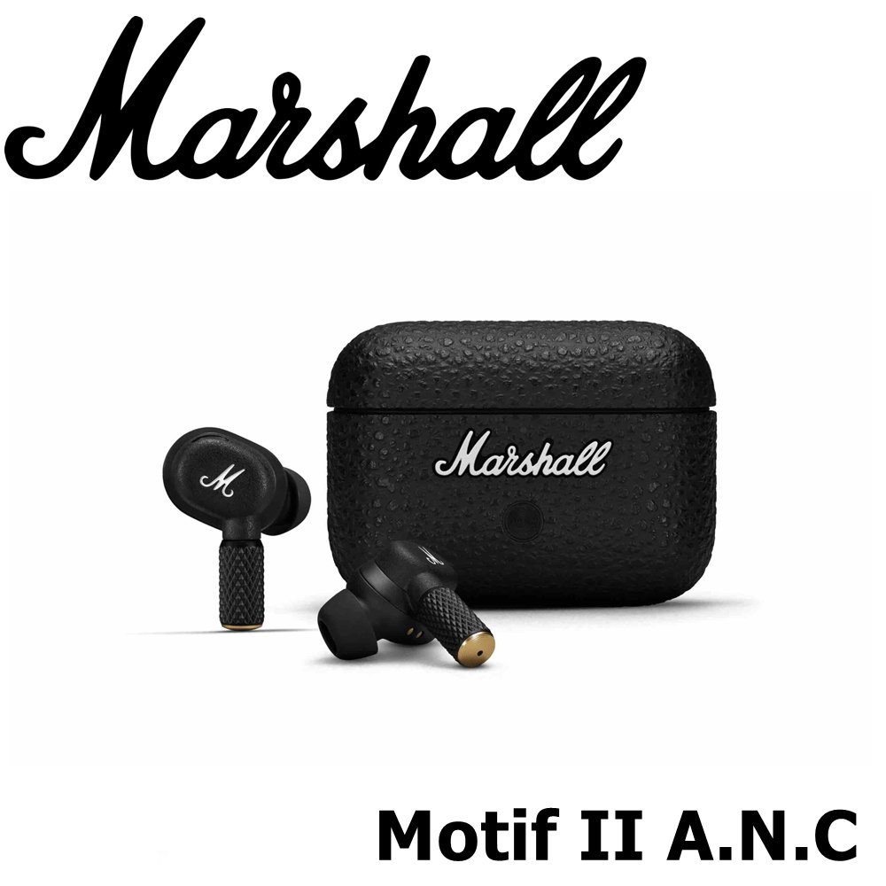 東京快遞耳機館 Marshall Motif II A.N.C 二代主動式抗噪真無線藍牙耳機