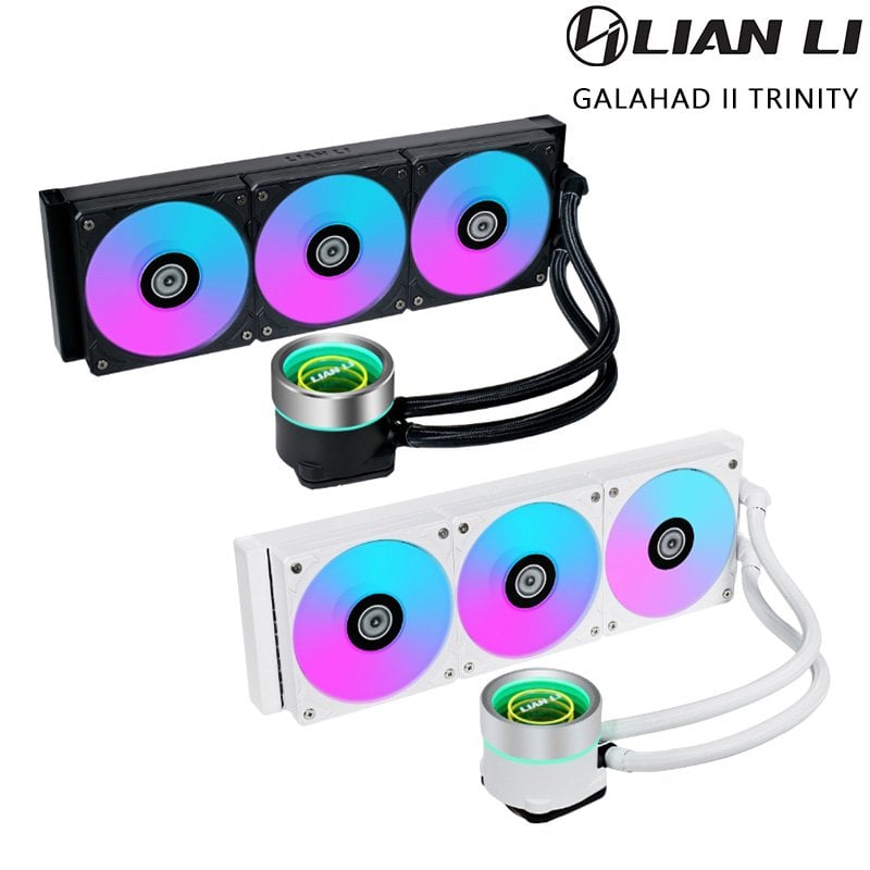 LIAN LI 聯力 GALAHAD II TRINITY SL-INF 360 水冷 散熱器 搭配 SLIN 積木風扇