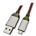 amber 極強韌QC 3.0【micro USB】30V/3A鋁合金安卓快速充電線