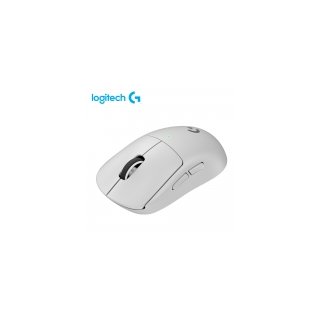 【Logitech 羅技】G PRO X 無線輕量滑鼠二代 白色