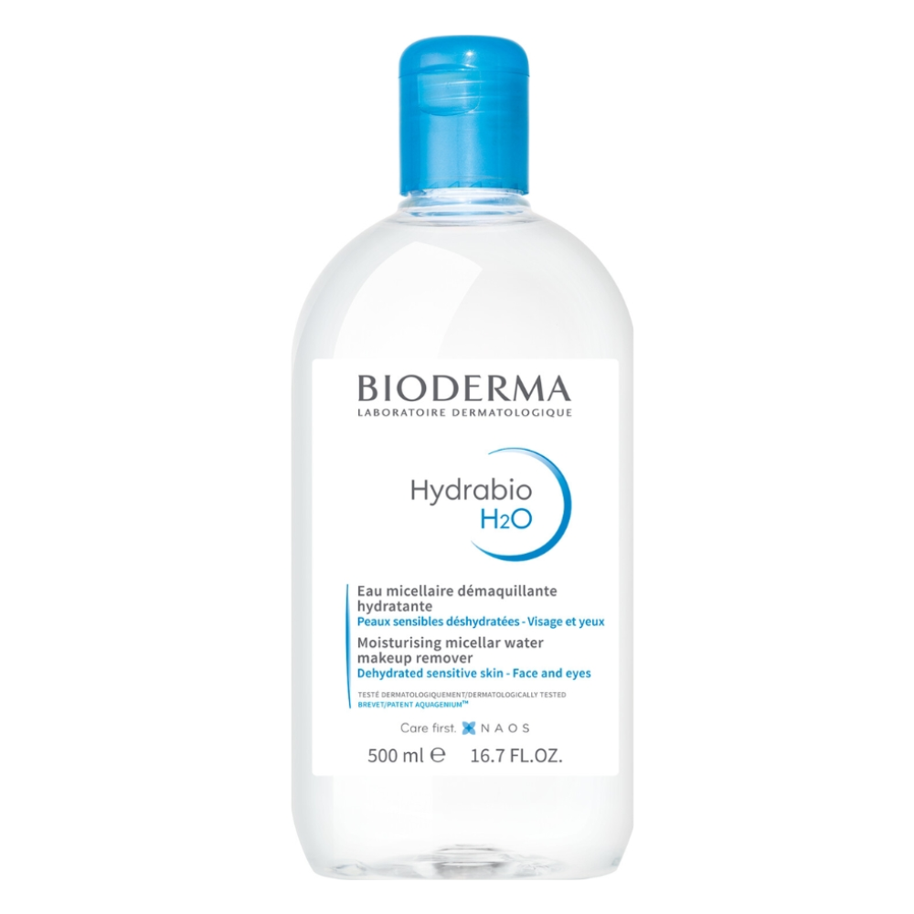 即期 貝德瑪Bioderma Hydrabio H2O 保濕水潤潔膚液500ml 效期2025.01