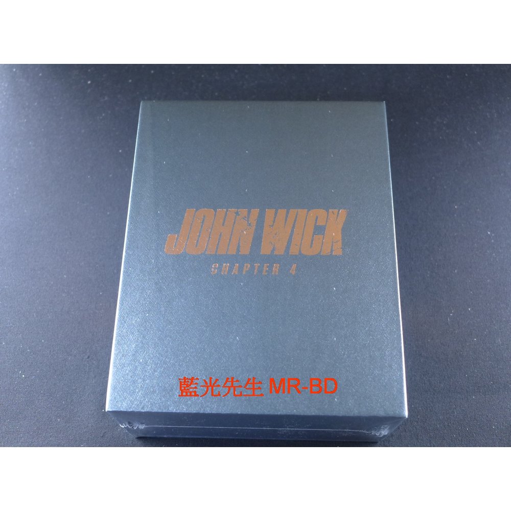 [藍光先生BD] 捍衛任務4 3合1大全套鐵盒版 John Wick : Chapter 4