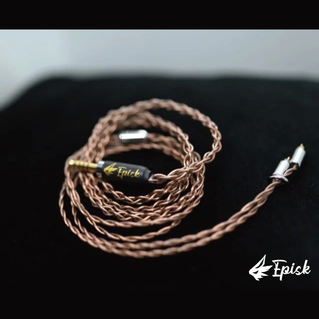 志達電子 台灣 EPISK Cable Mystery 四股 單晶銅耳機升級線 Litz type 2