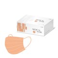 【CSD】中衛醫療口罩-成人平面-裸橙(30片/盒)