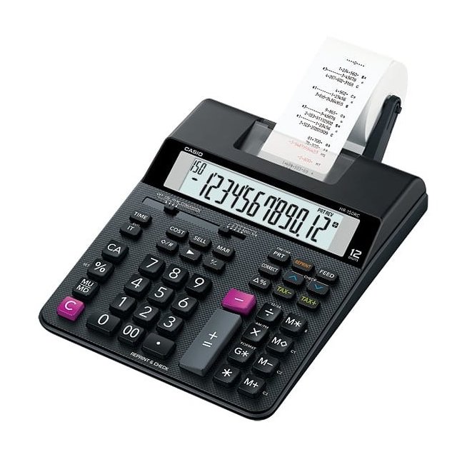 【1768購物網】HR-150RC 卡西歐 打印型計算機 12位數 CASIO