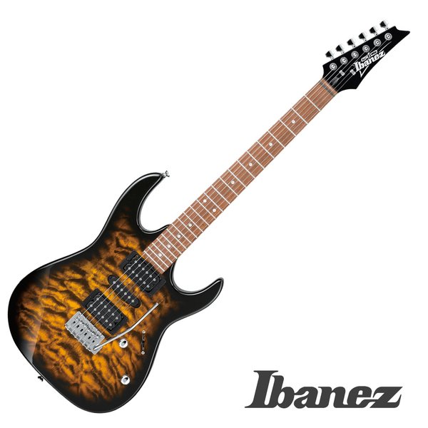 【非凡門市】Ibanez GRX70QA 小搖座電吉他 / 太陽橘黃色 / 公司貨