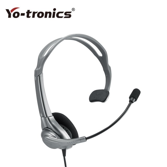 【Yo-tronics】 YTH-76MS 頭戴式單邊耳機麥克風 窗口麥克風可用A3M+3.5耳機輸出